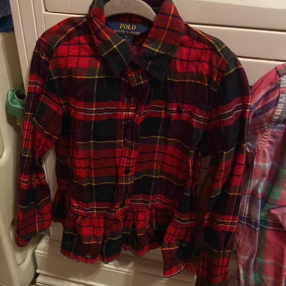 2-Ralph Lauren bottom shirt 4/5 T